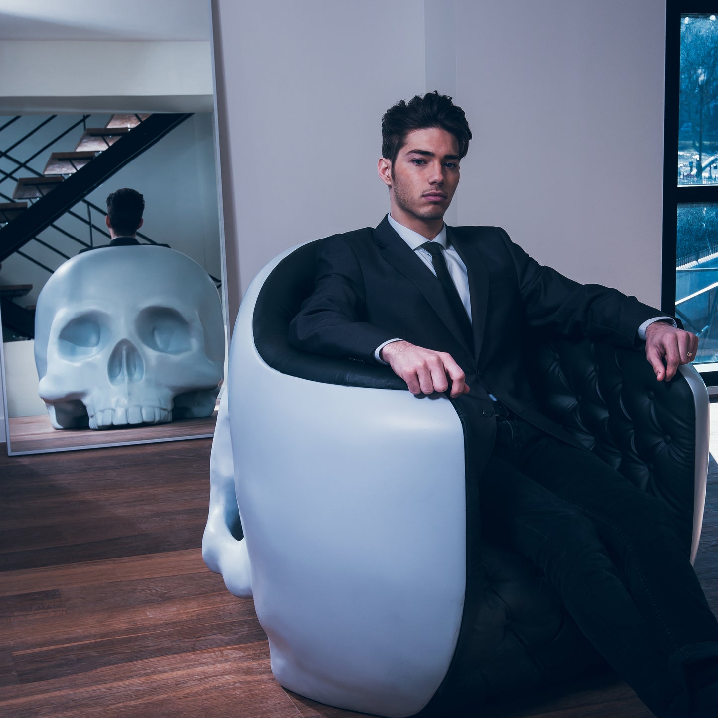 Skull armchair