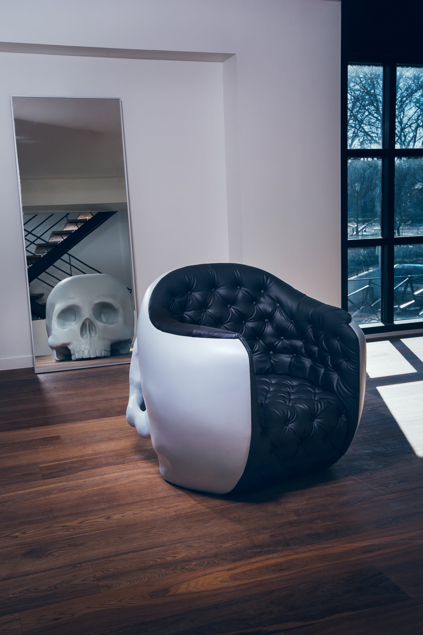 Skull armchair