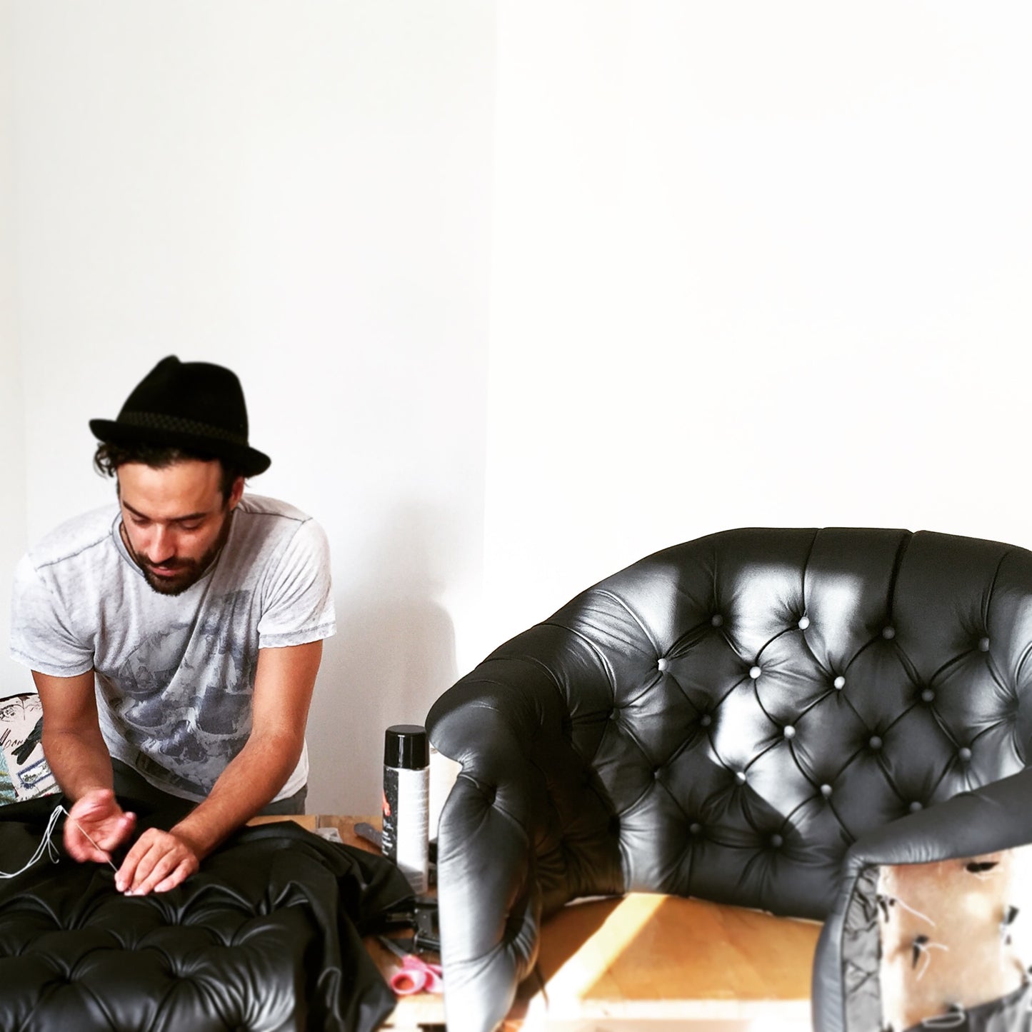 Skull armchair