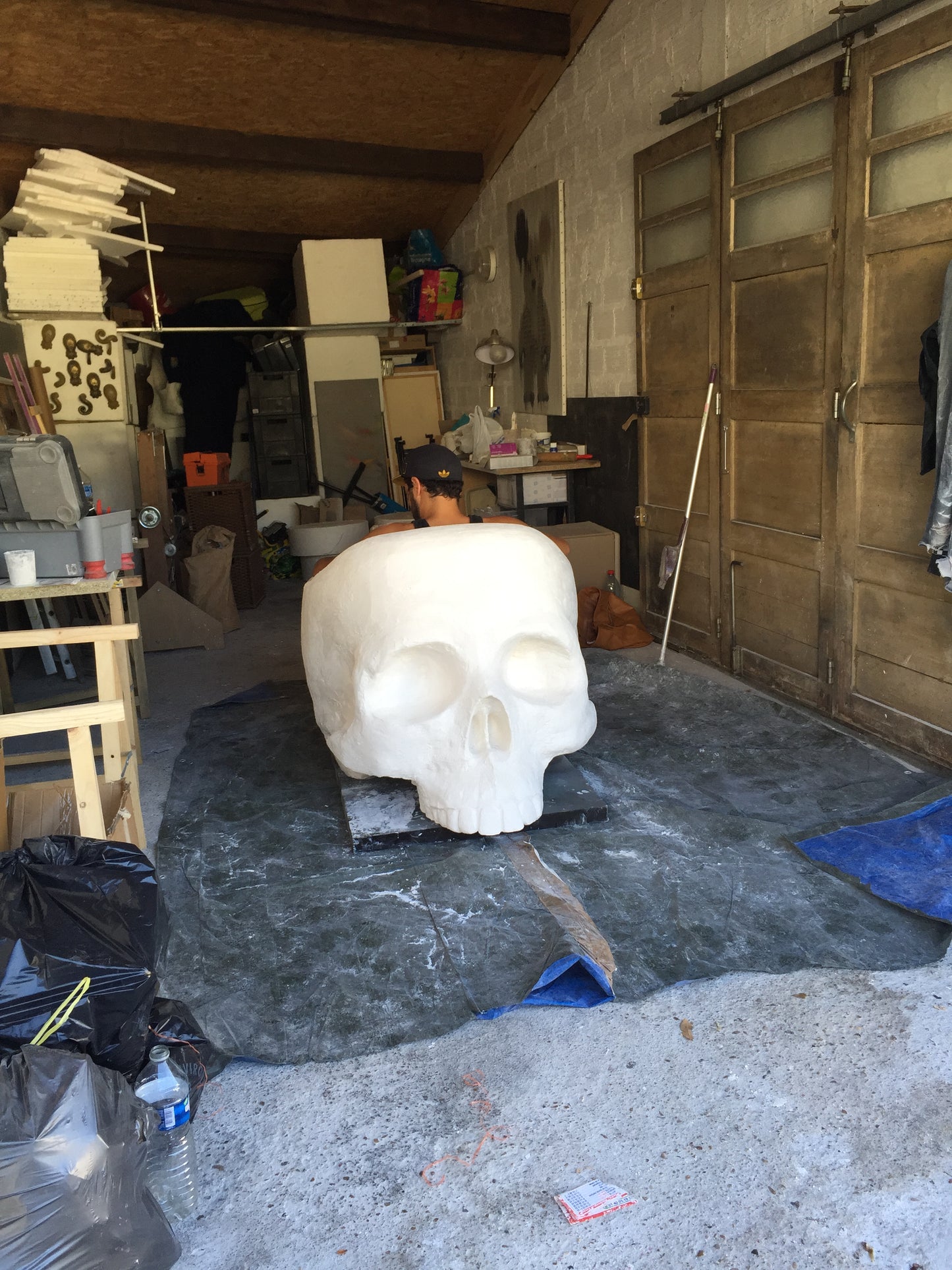 Skull armchair
