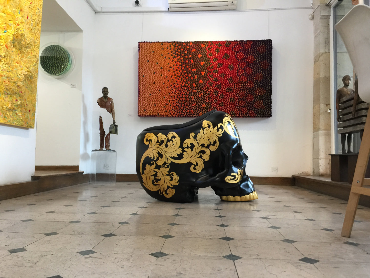 Skull armchair